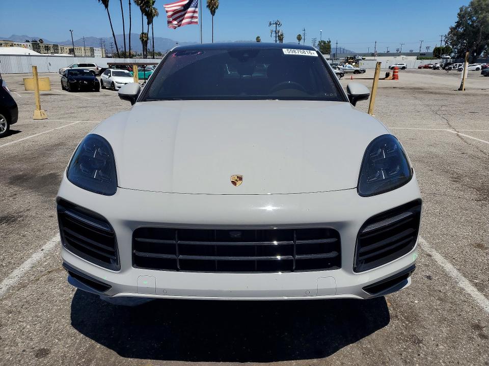 2021 Porsche Cayenne VIN WP1BG2AY8MDA49965 COPART salvage auction — SIDE, Ca - Salvage Certificate, sold $26,250 on 2026-07-24 (photo 5)