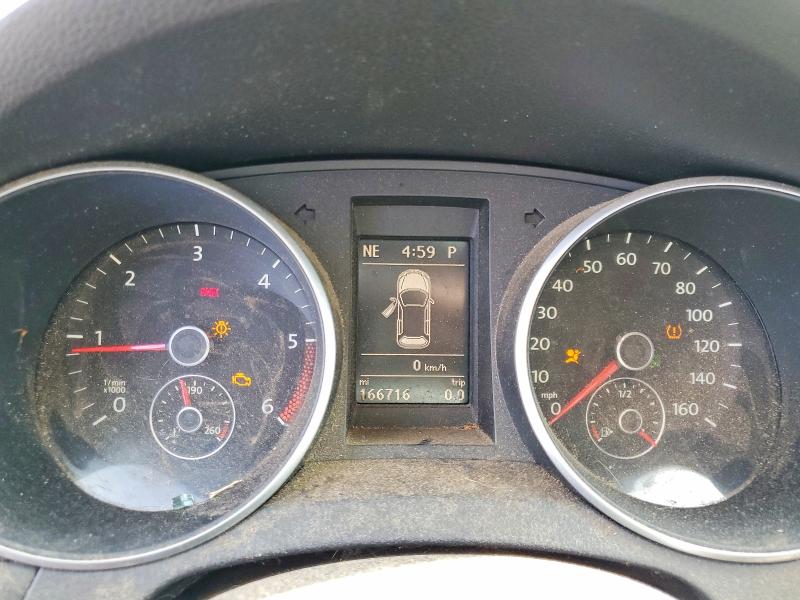 2013 Volkswagen Golf VIN WVWDM7AJ7DW020982 COPART salvage auction — SIDE, Nc - Salvage Certificate Of Title, sold $850 on 2026-08-12 (photo 9)