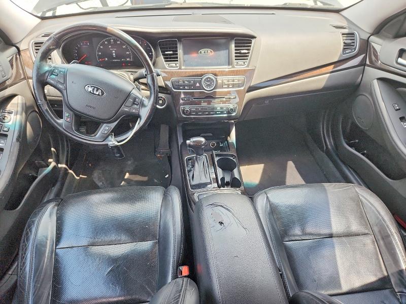 2014 Kia Cadenza VIN KNALN4D74E5148348 COPART salvage auction — MECHANICAL, Ga - Certificate Of Title, sold $575 on 2026-07-30 (photo 8)
