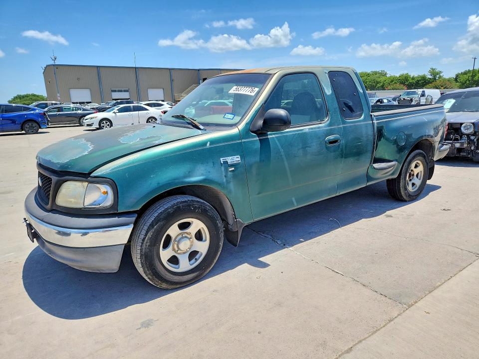 1999 Ford F-150 lightning VIN 1FTZX0728XKA55854 COPART salvage auction — REAR END, Tx - Certificate Of Title, sold $475 on 2026-07-09 (photo 1)
