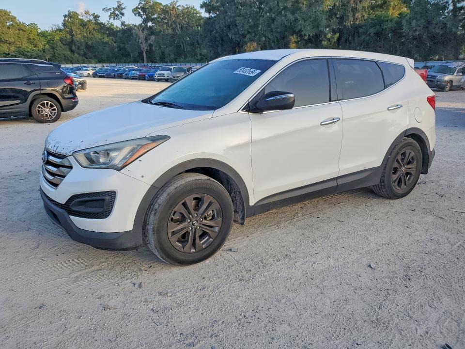 2013 Hyundai Santa fe VIN 5XYZT3LB3DG113518 COPART salvage auction — REAR END, Fl - Cert Of Title Slvg Rebuildable, sold $250 on 2026-07-28 (photo 1)