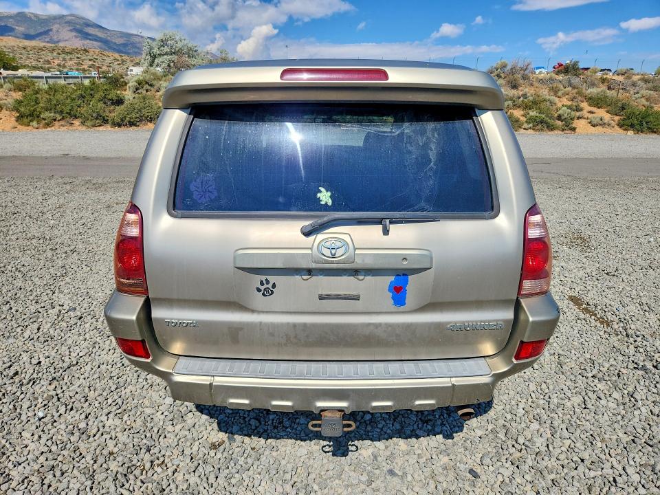 2005 Toyota 4runner VIN JTEBU14R850077018 COPART salvage auction — FRONT END, CA - SALVAGE CERTIFICATE, sold $3,000 on 2026-07-30 (photo 6)