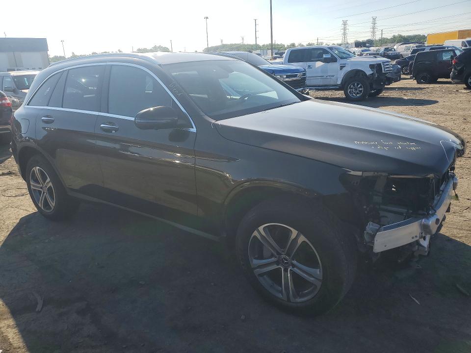 2018 Mercedes-benz Glc VIN WDC0G4KB6JV109059 COPART salvage auction — FRONT END, MI - CERTIFICATE OF TITLE, sold $9,500 on 2026-07-31 (photo 4)