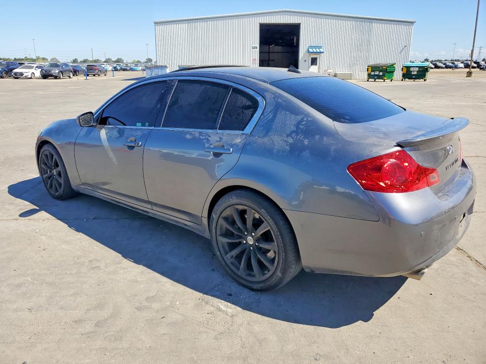 2012 Infiniti VIN JN1CV6APXCM934826 COPART salvage auction — FRONT END, Ca - Salvage Certificate, sold $1,600 on 2026-08-17 (photo 2)