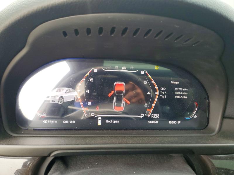 2014 BMW 5er VIN WBA5B1C51ED480687 COPART salvage auction — REAR END, Oh - Cert Of Title-Salvage, sold $1,900 on 2026-08-10 (photo 9)