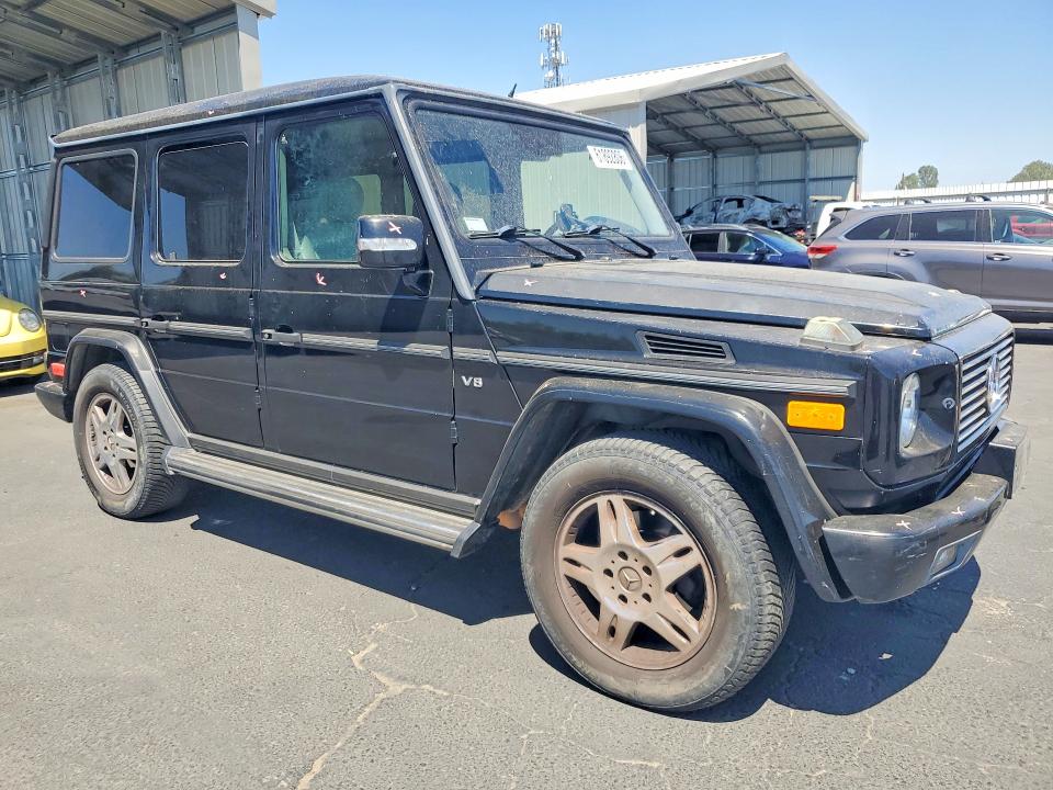 2003 Mercedes-benz G-klasse VIN WDCYR49E53X141408 COPART salvage auction — REAR END, CA - SALVAGE CERTIFICATE, sold $10,800 on 2026-08-20 (photo 4)