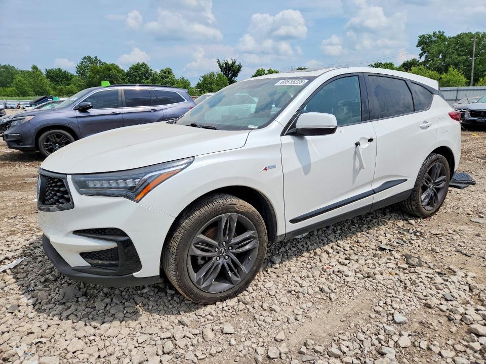 2020 Acura Rdx VIN 5J8TC2H60LL023372 — COPART salvage auction photo