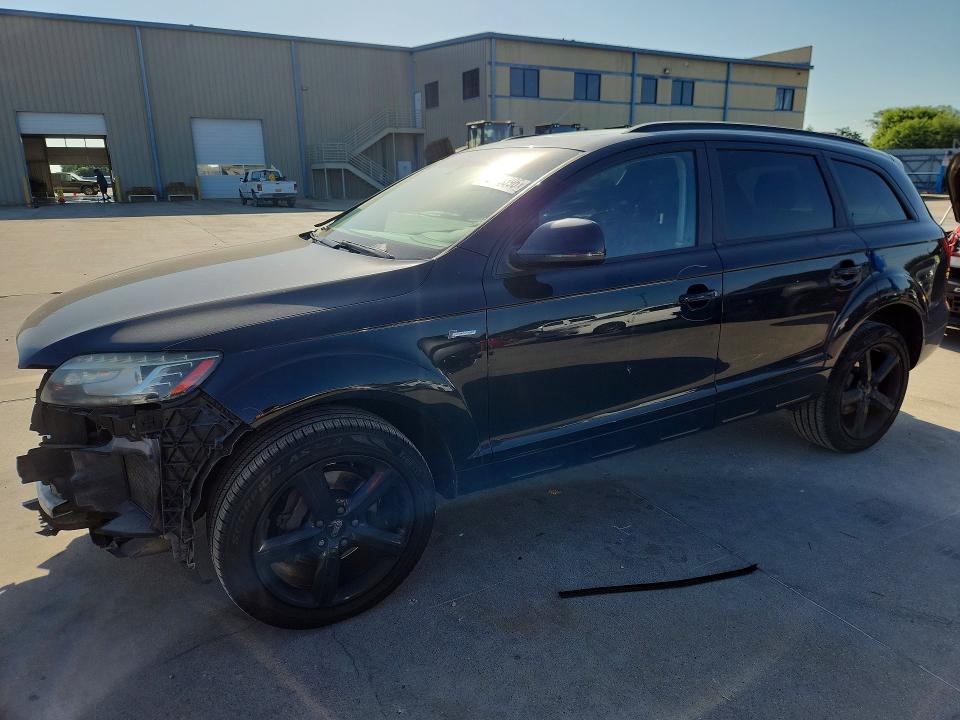 2015 Audi Q7 VIN WA1LGAFEXFD025890 COPART salvage auction — FRONT END, Tx - Salvage Vehicle Title, sold $1,750 on 2026-07-16 (photo 1)