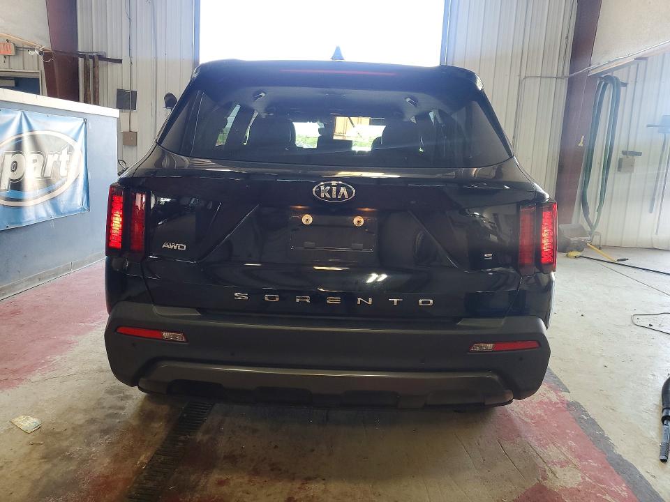 2021 Kia Sorento VIN 5XYRLDLC1MG003145 COPART salvage auction — FRONT END, Ny - Mv-907A Salvage Certificate, sold $7,200 on 2026-07-06 (photo 6)