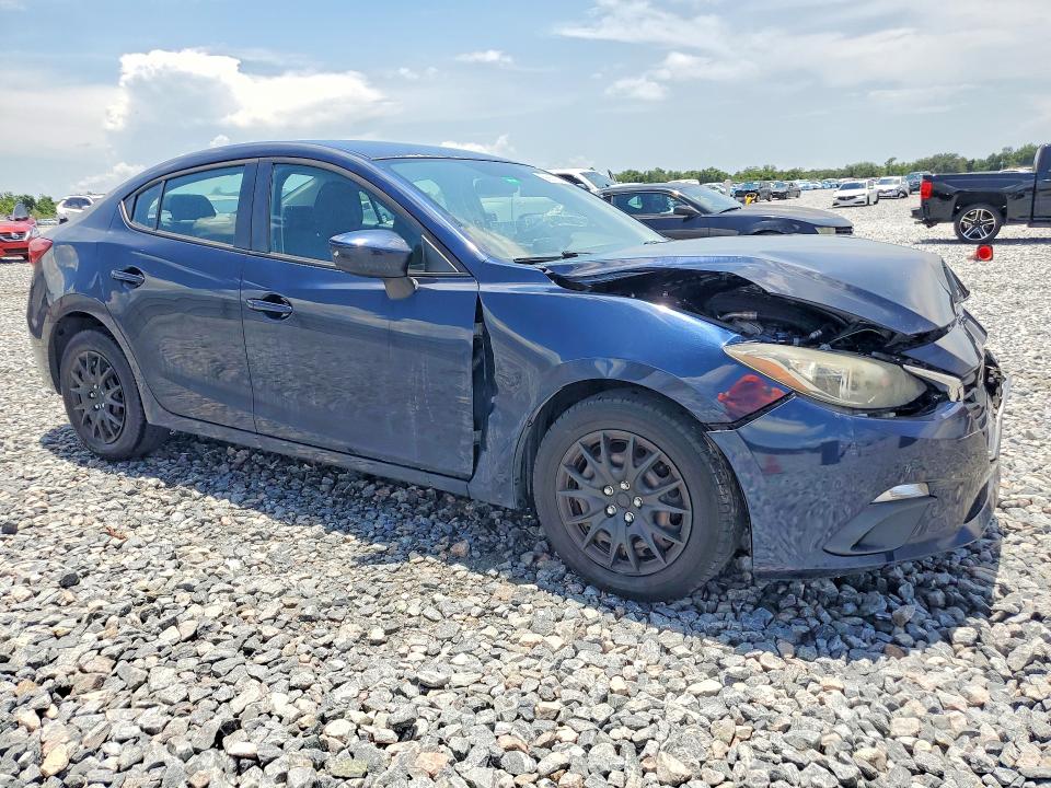 2015 Mazda 3 VIN JM1BM1U79F1257946 COPART salvage auction — FRONT END, FL - CERT OF TITLE SLVG REBUILDABLE, sold $950 on 2026-07-24 (photo 4)