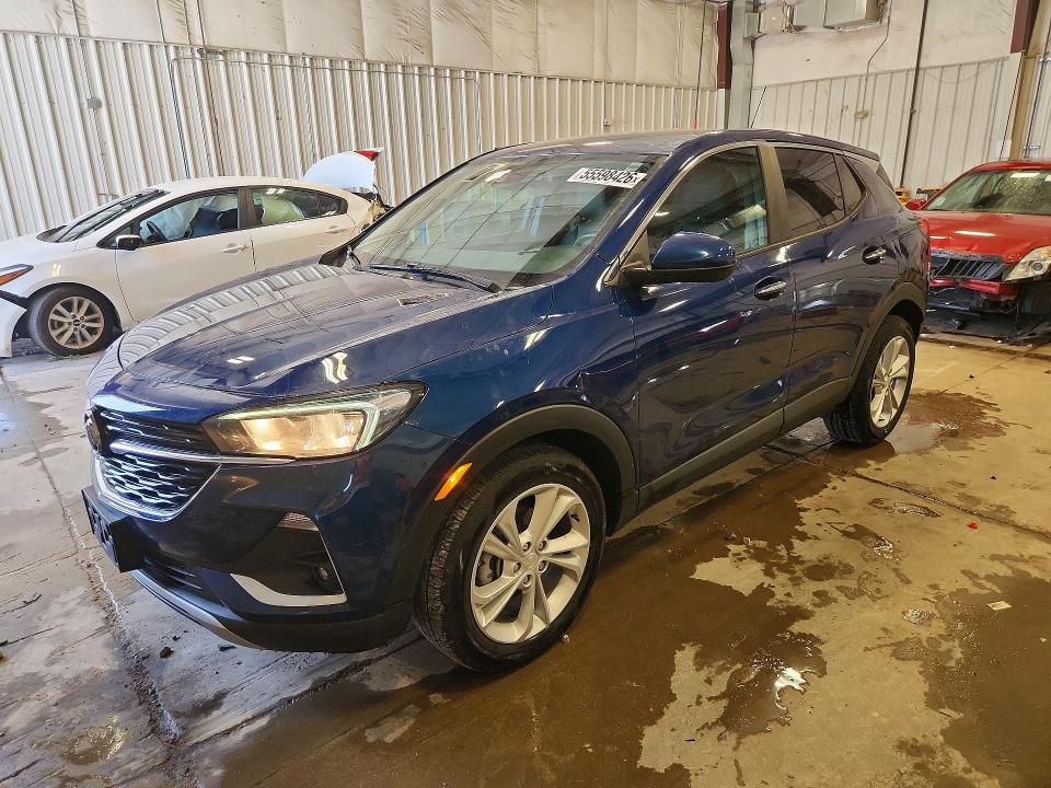 2021 Buick Encore VIN KL4MMBS23MB072041 COPART salvage auction — FRONT END, Wi - Cert Of Title-Salvage Vehicle, sold $2,550 on 2026-07-19 (photo 1)