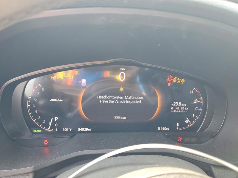 2025 Mazda Cx-90 VIN JM3KKEHD2S1223930 COPART salvage auction — MINOR DENT/SCRATCHES, TX - NONREPAIRABLE TITLE (P), sold $17,400 on 2026-07-30 (photo 9)