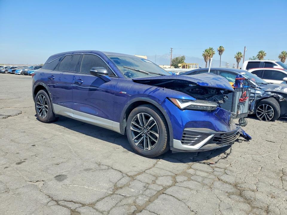 2024 Acura Zdx VIN 4W5KHMRK3RZ505801 COPART salvage auction — FRONT END, Ca - Dis/Dlr/Exp Only Clean Title, sold $9,300 on 2026-07-29 (photo 4)