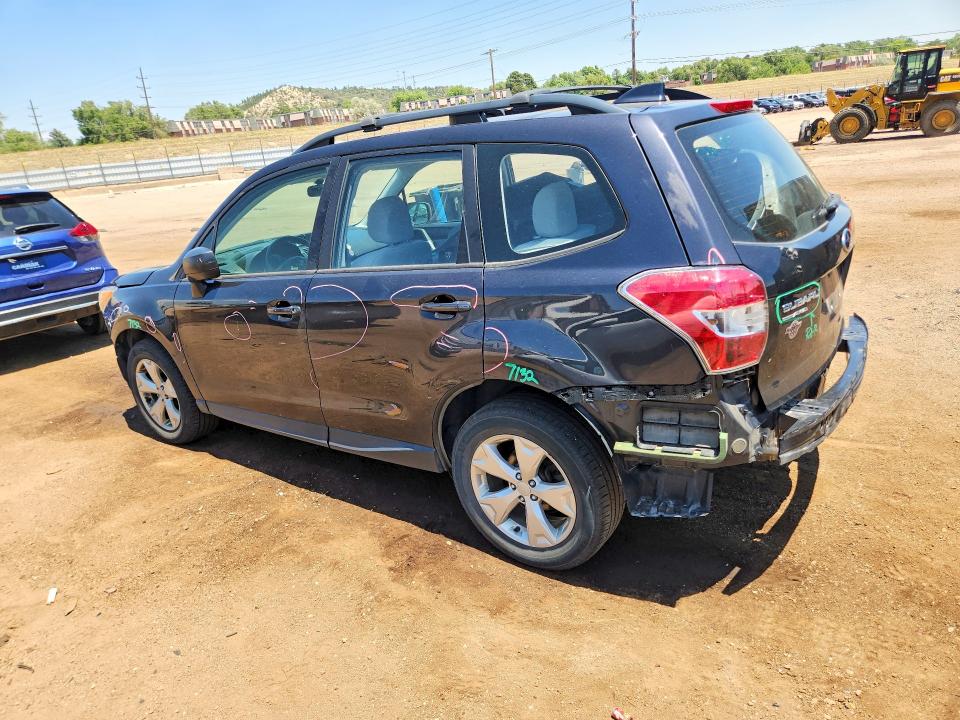 2016 Subaru Forester VIN JF2SJABC6GH536659 COPART salvage auction — FRONT END, Co - Dis/Dlr/Exp Only Clean Title, sold $2,950 on 2026-07-08 (photo 2)