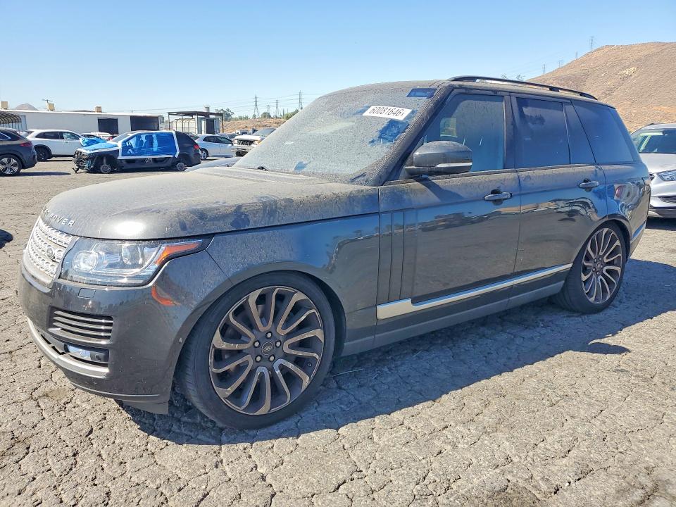 2016 Land rover RANGE ROVER VIN SALGS2EF7GA309950 COPART salvage auction — MINOR DENT/SCRATCHES, CA - DIS/DLR/EXP ONLY CLEAN TITLE, sold $3,150 on 2026-07-27 (photo 1)