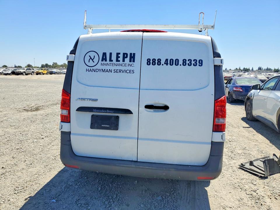 2017 Mercedes-benz Metris VIN WD3PG2EA8H3216724 COPART salvage auction — MECHANICAL, Ca - Dis/Dlr/Exp Only Clean Title, sold $1,200 on 2026-07-28 (photo 6)
