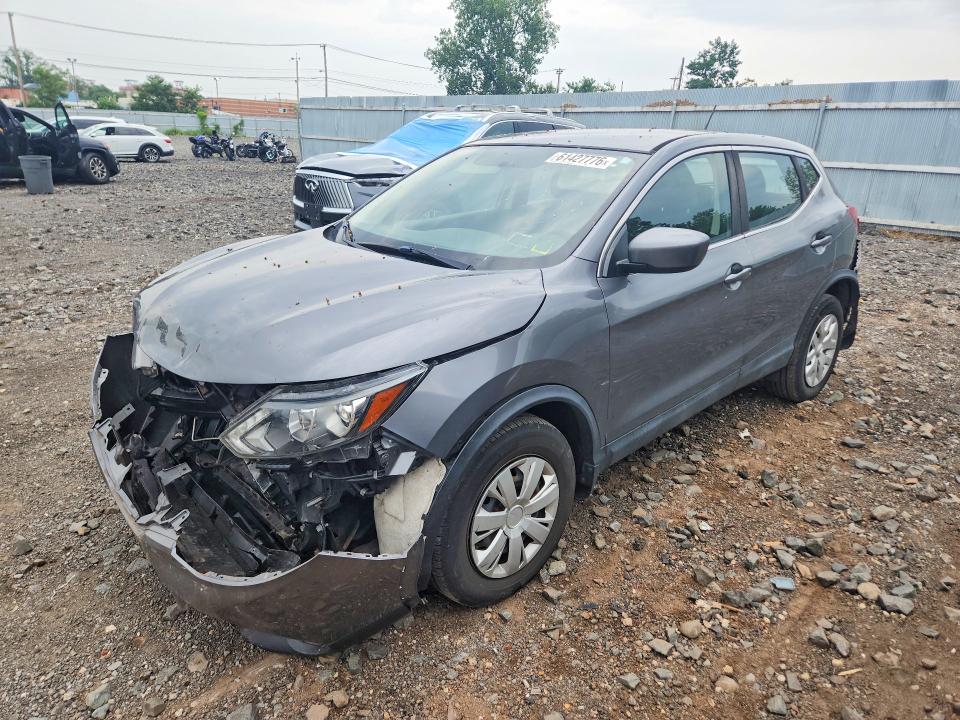 2019 Nissan Rogue VIN JN1BJ1CR2KW313429 COPART salvage auction — FRONT END, Ny - Mv-907A Salvage Certificate, sold $1,850 on 2026-07-28 (photo 1)