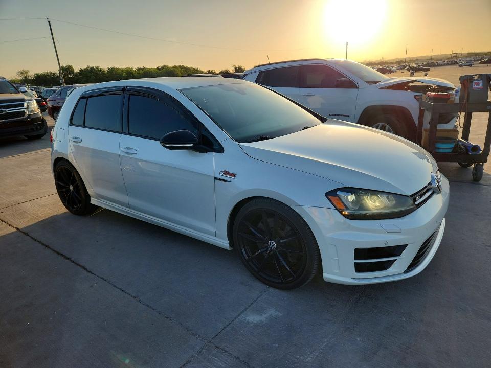 2017 Volkswagen Golf VIN WVWWF7AU2HW133242 COPART salvage auction — NORMAL WEAR, Tx - Certificate Of Title, sold $7,600 on 2026-07-23 (photo 4)