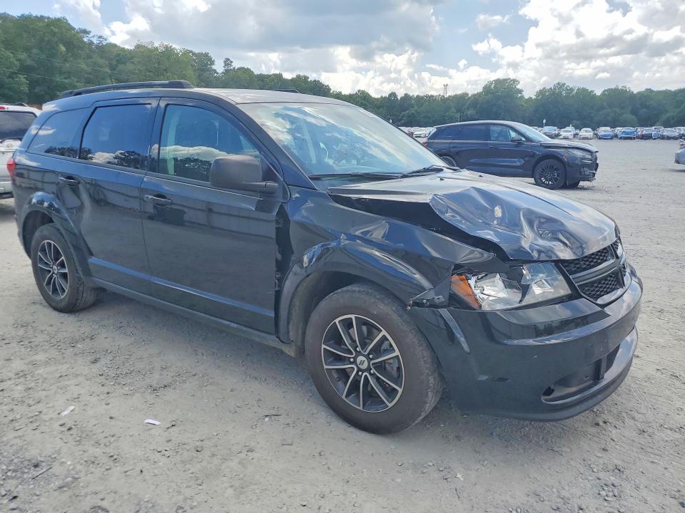 2018 Dodge Journey VIN 3C4PDDAG3JT431586 COPART salvage auction — FRONT END, Nc - Salvage Certificate Of Title, sold $1,300 on 2026-09-09 (photo 4)