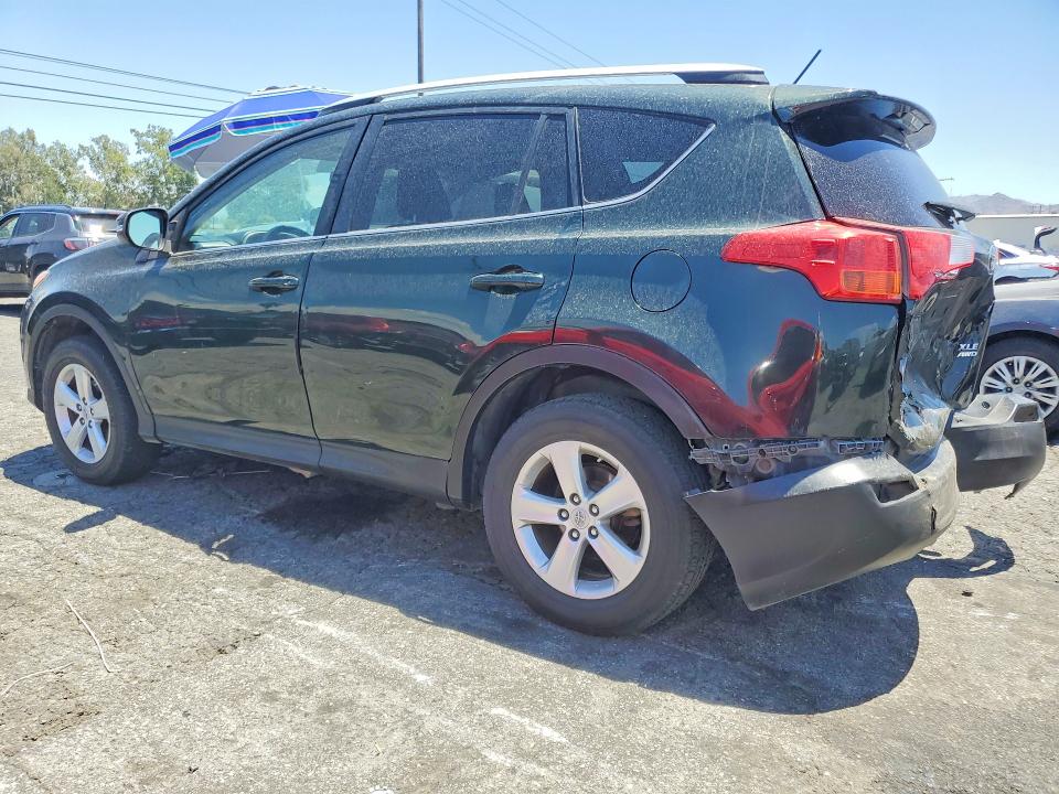 2013 Toyota VIN JTMRFREV0D5028548 COPART salvage auction — REAR END, Ca - Salvage Certificate, sold $3,750 on 2026-07-30 (photo 2)