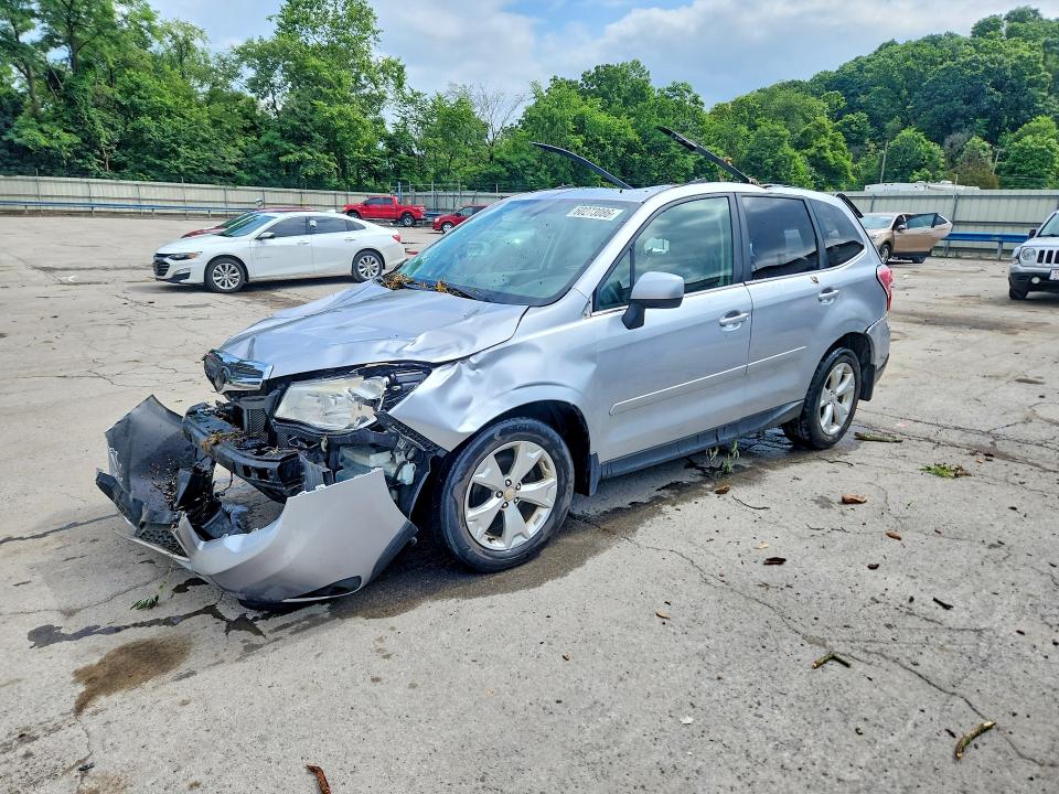 2014 Subaru Forester VIN JF2SJAHC0EH404470 COPART salvage auction — ROOF, Pa - Certificate Of Salvage, sold $100 on 2026-07-23 (photo 1)