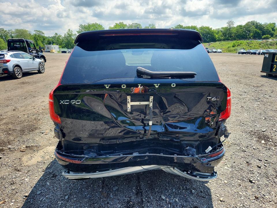 2021 Volvo Xc90 VIN YV4A22PK6M1717209 COPART salvage auction — REAR END, Ny - Mv-907A Salvage Certificate, sold $9,400 on 2026-08-11 (photo 6)