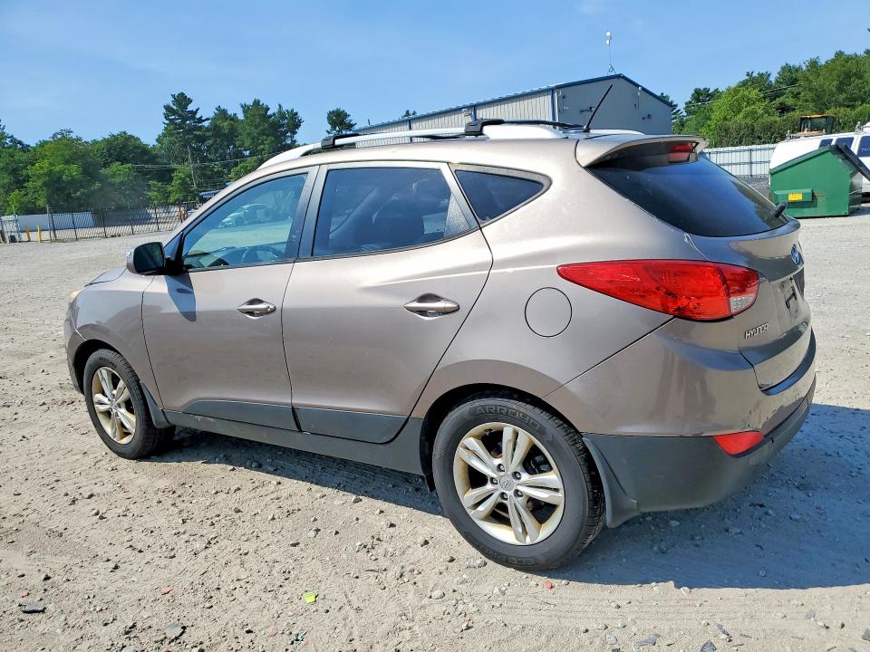 2013 Hyundai Tucson VIN KM8JUCAC0DU677434 COPART salvage auction — MECHANICAL, Ma - Certificate Of Title, sold $1,450 on 2026-07-30 (photo 2)