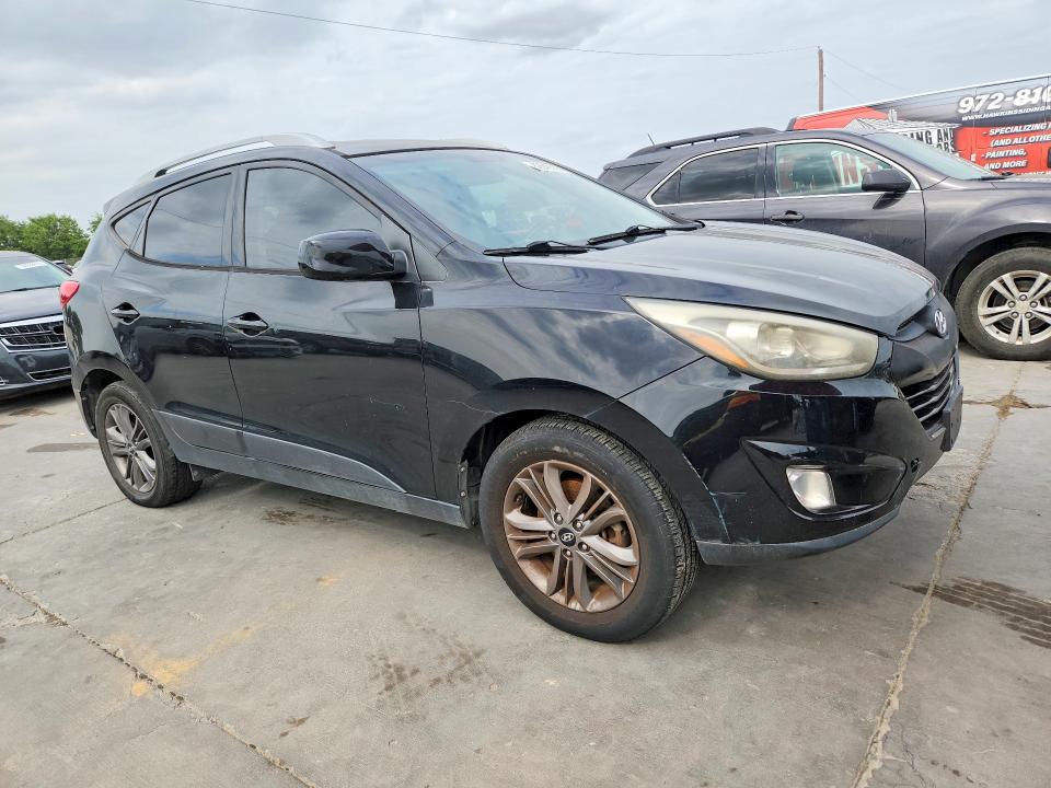 2015 Hyundai Tucson VIN KM8JU3AG9FU100343 COPART salvage auction — FRONT END, TX - CERTIFICATE OF TITLE, sold $175 on 2026-07-30 (photo 4)