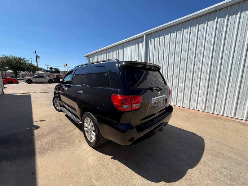 2016 Toyota Sequoia VIN 5TDDW5G12GS127965 COPART salvage auction — MINOR DENT/SCRATCHES, TX - CERTIFICATE OF TITLE (P), sold $7,500 on 2026-07-18 (photo 3)