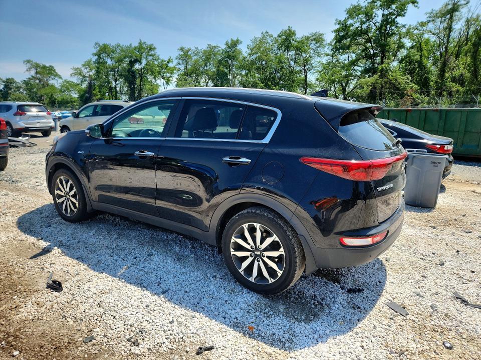 2017 Kia Sportage VIN KNDPNCAC3H7255027 COPART salvage auction — MECHANICAL, MD - CERTIFICATE OF TITLE, sold $2,750 on 2026-07-16 (photo 2)