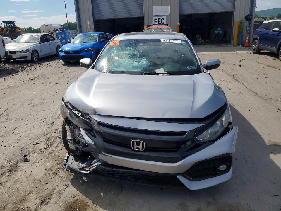2019 Honda Civic VIN SHHFK7H60KU412511 COPART salvage auction — FRONT END, Pa - Certificate Of Salvage, sold $125 on 2026-07-29 (photo 5)