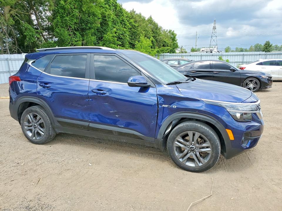 2023 Kia Seltos VIN KNDEUCAA0P7369784 COPART salvage auction — FRONT END, ON - PERMIT NO BRAND - UNFIT, sold $3,850 on 2026-07-23 (photo 4)