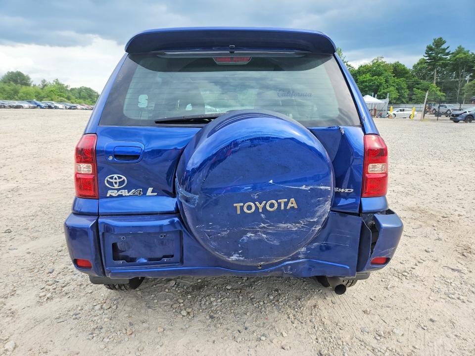 2005 Toyota Rav4 VIN JTEHD20V250050187 COPART salvage auction — REAR END, Ma - Cert Of Title-Reconstrctd Coll, sold $1,850 on 2026-07-24 (photo 6)