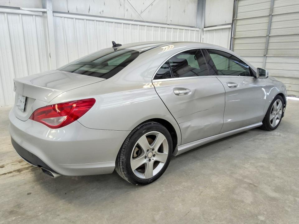 2015 Mercedes-benz Cla-class VIN WDDSJ4EB4FN273144 COPART salvage auction — MECHANICAL, TX - CERTIFICATE OF TITLE, sold $750 on 2026-08-04 (photo 3)