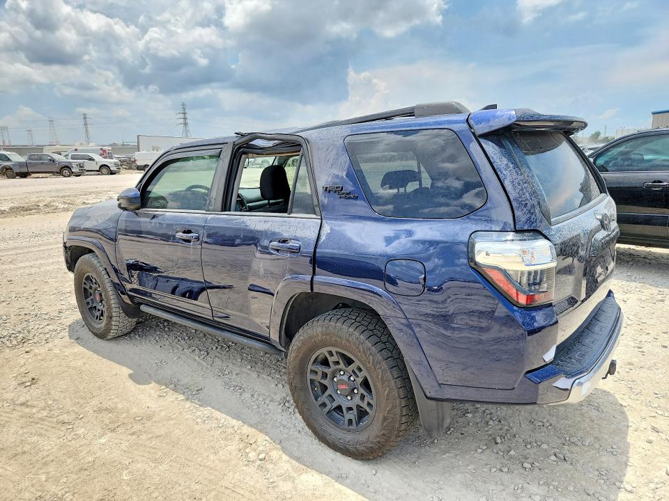 2024 Toyota 4runner VIN JTEPU5JR2R6233428 COPART salvage auction — ALL OVER, TX - SALVAGE VEHICLE TITLE, sold $14,600 on 2026-07-24 (photo 2)