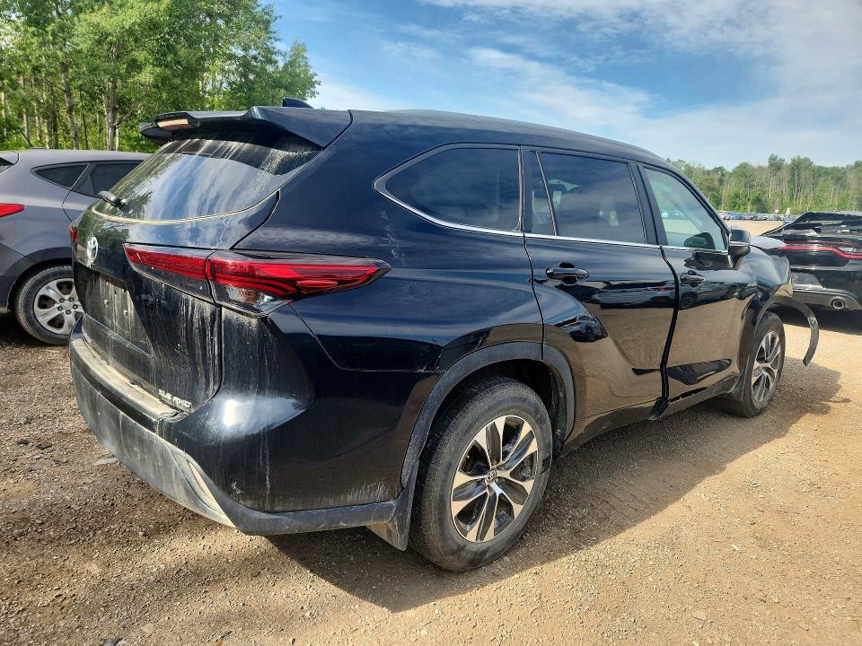 2023 Toyota VIN 5TDKDRBH8PS512150 COPART salvage auction — FRONT END, On - Permit No Brand - Unfit, sold $10,800 on 2026-07-28 (photo 3)