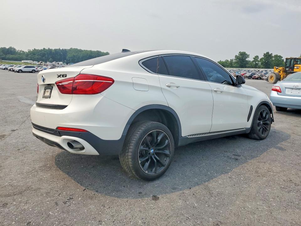 2016 BMW X6 VIN 5UXKU2C56G0N83988 COPART salvage auction — FRONT END, Pa - Cert Of Title, sold $1,600 on 2026-07-28 (photo 3)