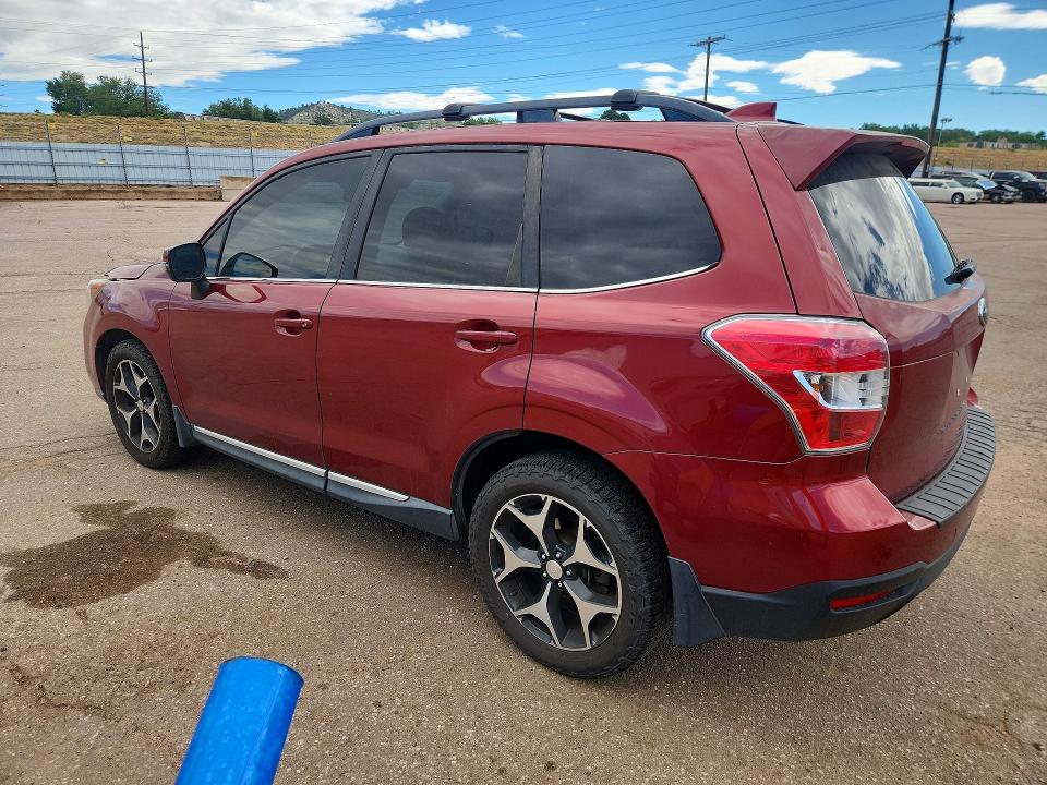 2016 Subaru Forester VIN JF2SJGXCXGH459189 COPART salvage auction — HAIL, Co - Certificate Of Title, sold $3,500 on 2026-08-19 (photo 2)