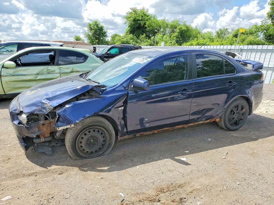 2013 Mitsubishi Lancer VIN JA32U2FU6DU602336 COPART salvage auction — UNDERCARRIAGE, On - Permit Salvage, sold $150 on 2026-07-23 (photo 1)