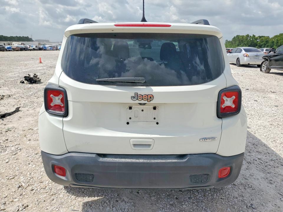 2021 Jeep Renegade VIN ZACNJCBB7MPM28468 COPART salvage auction — FRONT END, Tx - Certificate Of Title, sold $2,400 on 2026-08-18 (photo 6)