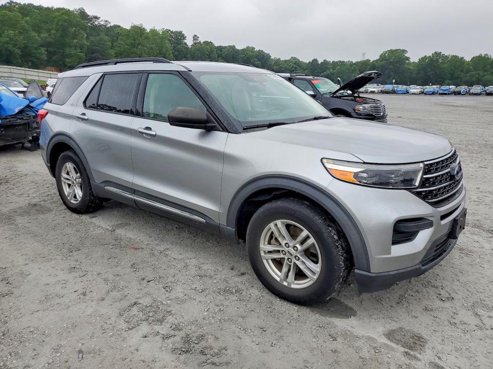 2020 Ford Explorer VIN 1FMSK8DH9LGC00805 COPART salvage auction — MECHANICAL, Al - Dealer Only Clean Title, sold $10,500 on 2026-07-27 (photo 4)