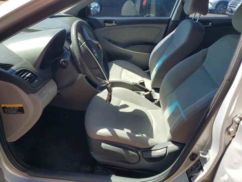 2016 Hyundai Accent VIN KMHCT4AE3GU036608 COPART salvage auction — FRONT END, Co - Public - Salvage Title, sold $675 on 2026-07-14 (photo 7)