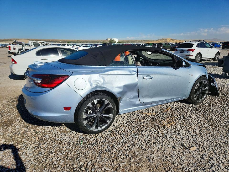 2017 Buick Cascada VIN W04WH3N58HG087751 COPART salvage auction — FRONT END, Ut - Salvage Certificate, sold $575 on 2026-08-21 (photo 3)