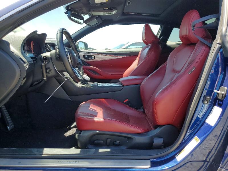 2018 Infiniti Q60 VIN JN1EV7EK0JM340479 COPART salvage auction — FRONT END, Ca - Salvage Certificate, sold $4,050 on 2026-07-16 (photo 7)