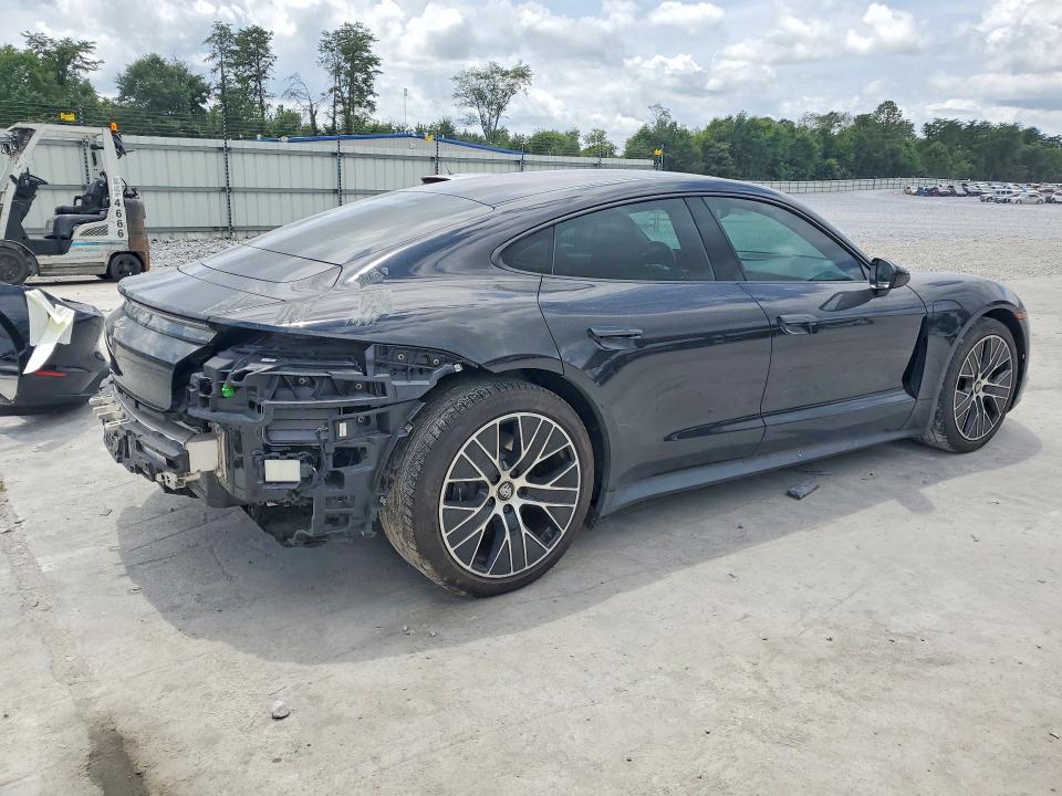 2022 Porsche Taycan VIN WP0AA2Y19NSA12219 COPART salvage auction — REAR END, Ga - Cert Of Title-Salvage, sold $10,900 on 2026-07-30 (photo 3)