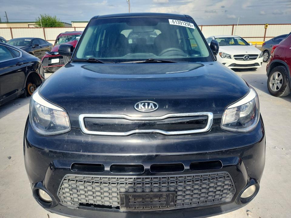 2016 Kia Soul VIN KNDJP3A52G7395070 COPART salvage auction — REAR END, Tx - Salvage Vehicle Title, sold $2,700 on 2026-07-31 (photo 5)