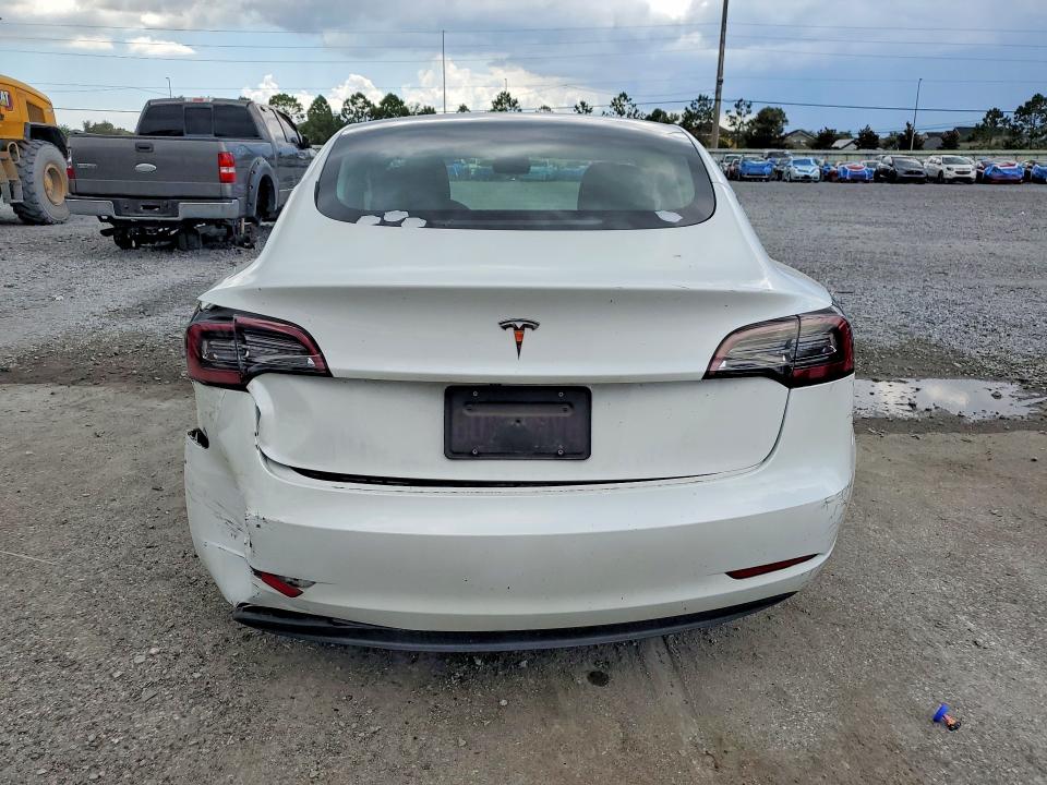 2023 Tesla VIN 5YJ3E1EAXPF385844 COPART salvage auction — REAR END, Fl - Cert Of Title Slvg Rebuildable, sold $10,500 on 2026-07-31 (photo 6)