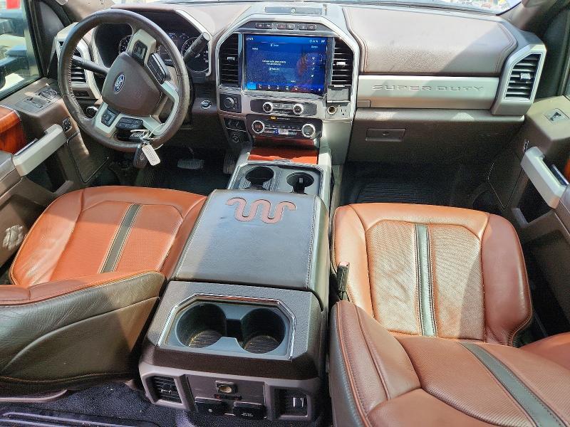 2022 Ford F350 VIN 1FT8W3DT2NED72098 COPART salvage auction — FRONT END, Tx - Salvage Vehicle Title, sold $11,100 on 2026-07-28 (photo 8)