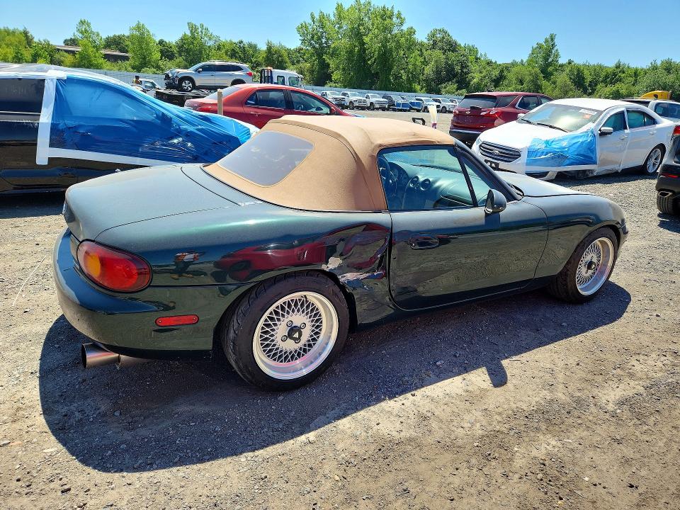 1999 Mazda Mx-5 miata VIN JM1NB3534X0102755 COPART salvage auction — REAR END, MA - CERT OF TITLE-RECONSTRCTD COLL, sold $1,650 on 2026-07-29 (photo 3)