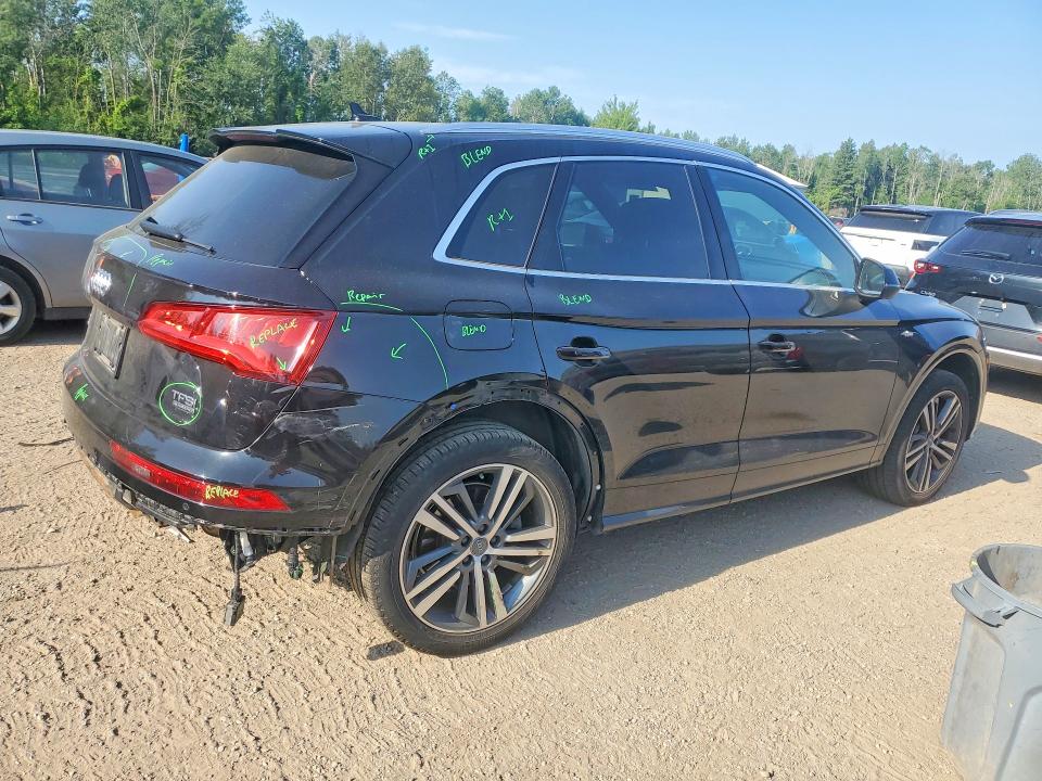 2018 Audi Q5 VIN WA1FNAFY8J2141235 COPART salvage auction — REAR END, ON - PERMIT NO BRAND - UNFIT, sold $4,450 on 2026-07-28 (photo 3)